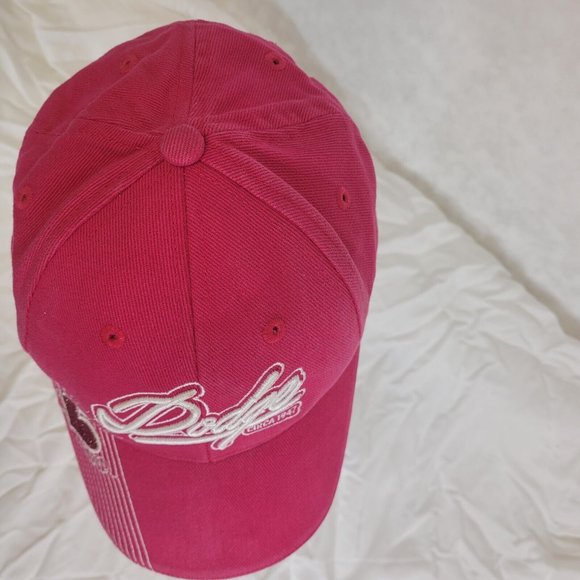 DODGE Pink Hat Snapback Baseball Vintage Cap licensed hearts - Picture 8 of 12